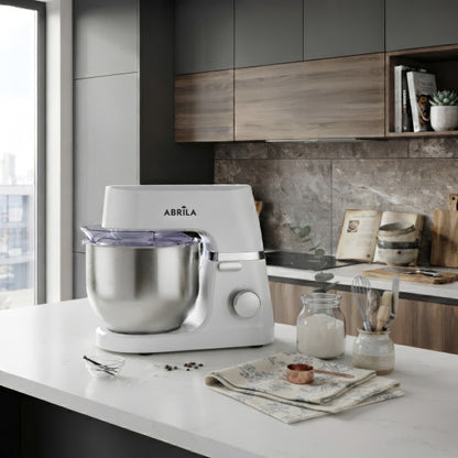 Batidora Amasadora Dorotea 1000 W Bol 5 L Blanco Fabrilamp - imagen 3 | Fabrilamp / Abrila