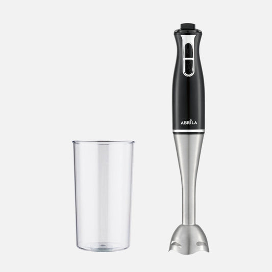 Batidora de Mano Nyasa 650 W Negro con Vaso y Brazo Desmontable Fabrilamp - Vista frontal principal en fondo blanco | LuzGurú