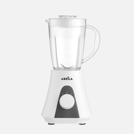 Batidora de Vaso Tadea 600 W 1,5 L Blanco y Gris Fabrilamp - Vista frontal principal en fondo blanco | LuzGurú