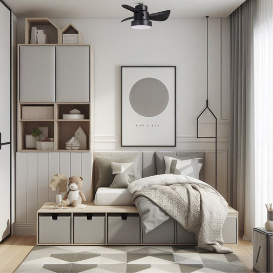 Ventilador Bayad fabricado en Acero color Negro