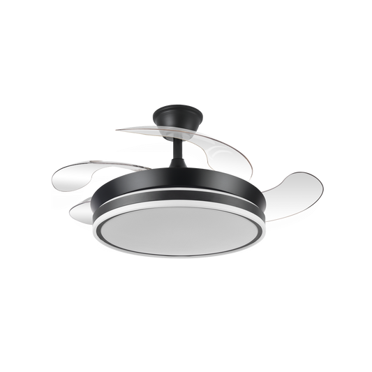 Ventilador de Techo Bayomo 91 cm con Luz LED Fabrilamp - vista principal | Fabrilamp / Abrila · Ref. 142599009