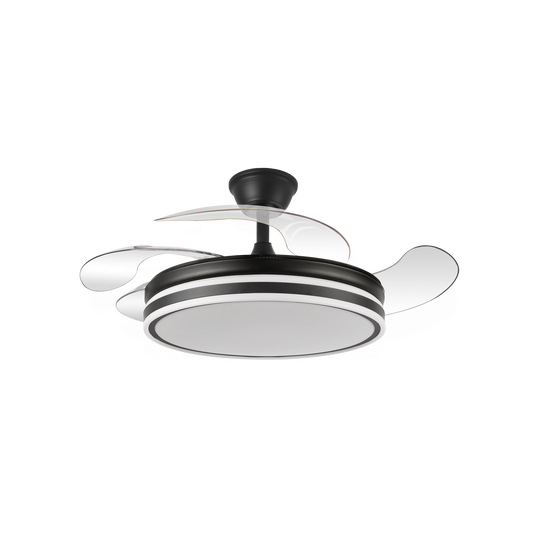 Ventilador de Techo Bayomo Negro – vista principal · Ref. 142591409