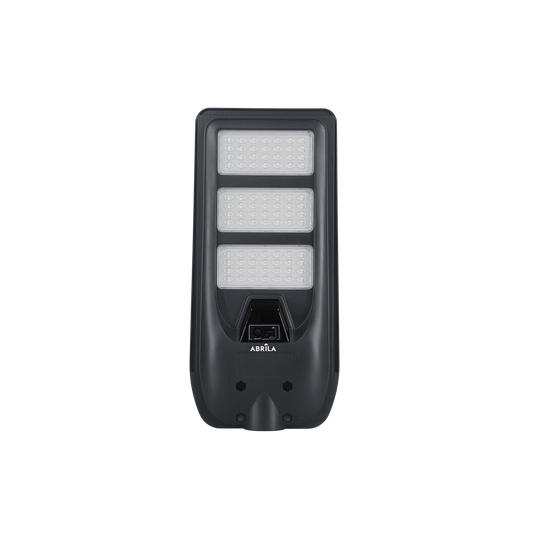Cabeza de Farola LED Solar Bazan 200 W Gris con Sensor Fabrilamp - vista principal | Fabrilamp / Abrila · Ref. 263382028