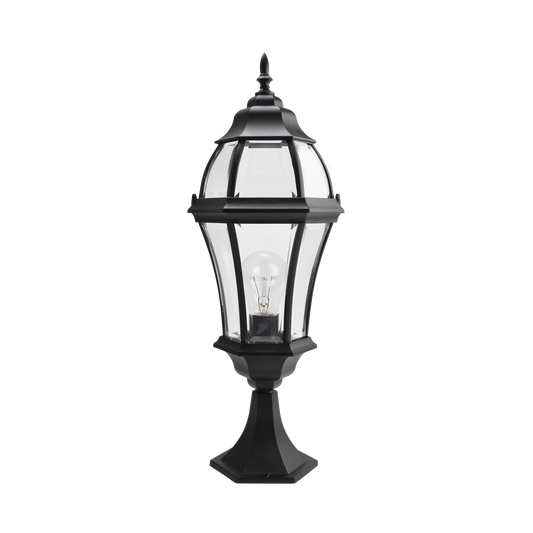 Sobremuro y Farola Exterior Becrux Negro – vista principal · Ref. 149671009