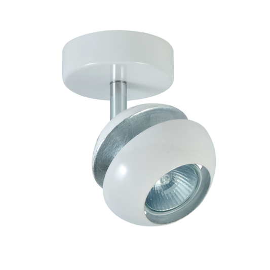 Foco Beethoven Blanco / Plata – vista principal · Ref. 142081001