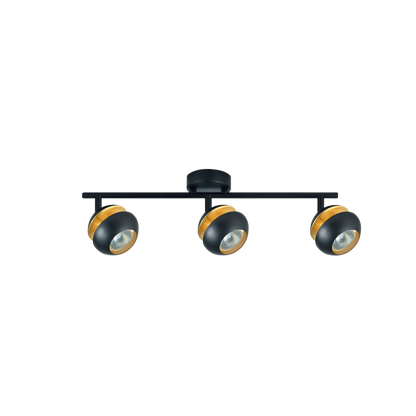 Regleta de Focos Beethoven 3xGU10 Fabrilamp - vista principal | Fabrilamp / Abrila · Ref. 142093009