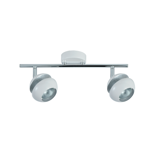 Foco Beethoven Blanco / Plata – vista principal · Ref. 142092001