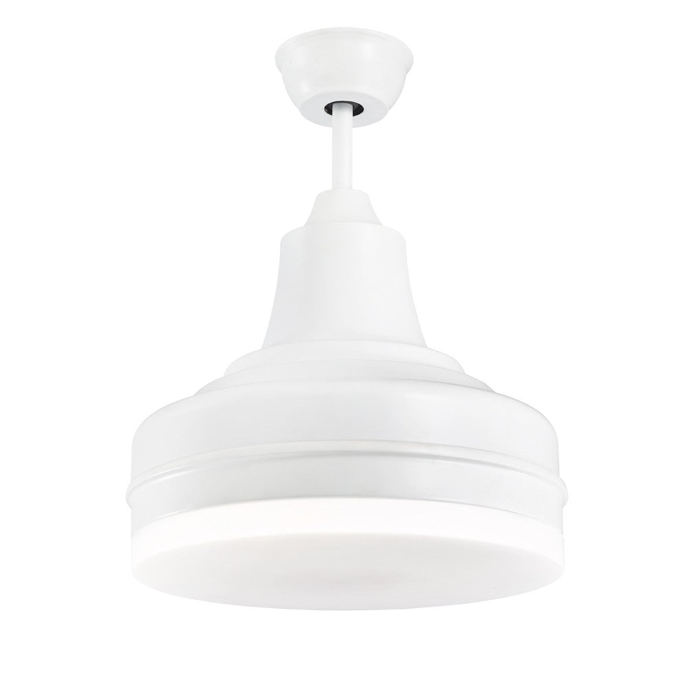 Bell fabricado en Acero color Blanco con aspas de ABS