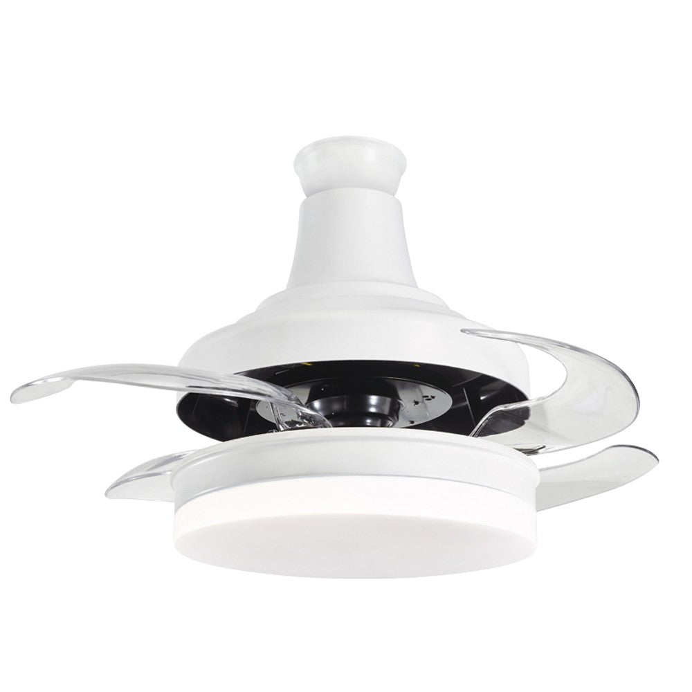 Ventilador de techo con luz LED y motor DC silencioso