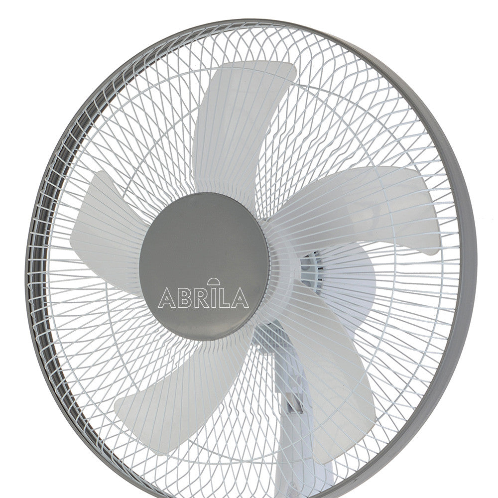 Ventilador de Pie Belmonte 45W Blanco Gris Abrila - imagen 2 | Fabrilamp / Abrila · Ref. 213841001