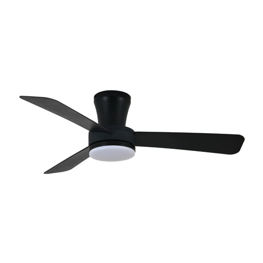 Ventilador de Techo LED Benda 3 Negro CristalRecord 85-111-03-180