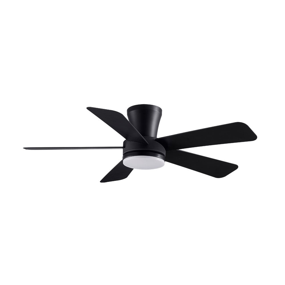 Ventilador de Techo LED Benda 5 Negro CristalRecord 85-111-05-180