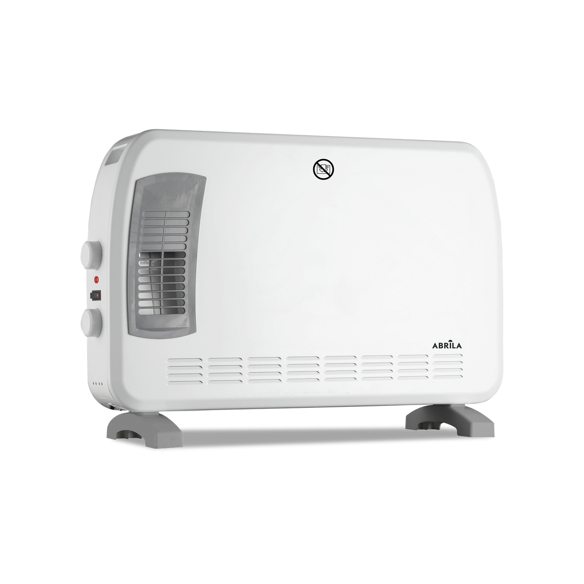 Convector Eléctrico Bengala 2000 W Turbo Blanco y Gris Fabrilamp - vista principal | Fabrilamp / Abrila · Ref. 226122001