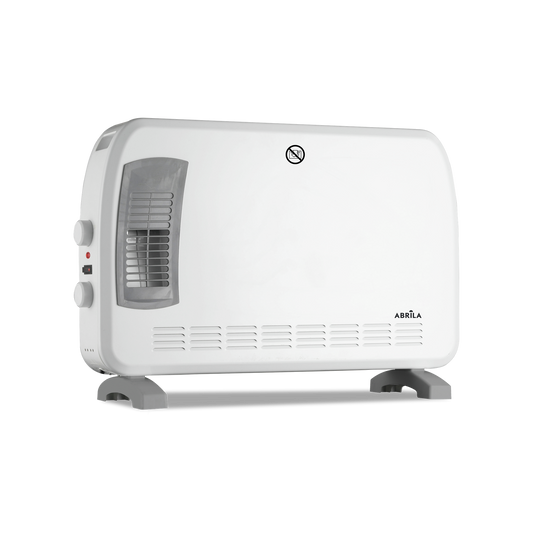 Convector Eléctrico Bengala 2000 W Turbo Blanco y Gris Fabrilamp - vista principal | Fabrilamp / Abrila · Ref. 226122001