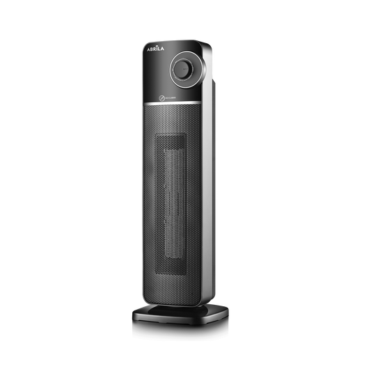 Termoventilador Cerámico Vertical Bequia 2000 W Negro y Plata Fabrilamp - vista principal | Fabrilamp / Abrila · Ref. 229412078