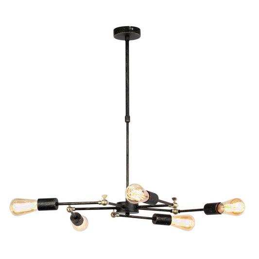 Lámpara de techo Atomic New CristalRecord, diseño industrial, ref. 99-618-05-180