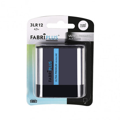Pila Alcalina 3LR12 4,5V Fabriplus 0% Mercurio Fabrilamp - vista principal | Fabrilamp / Abrila