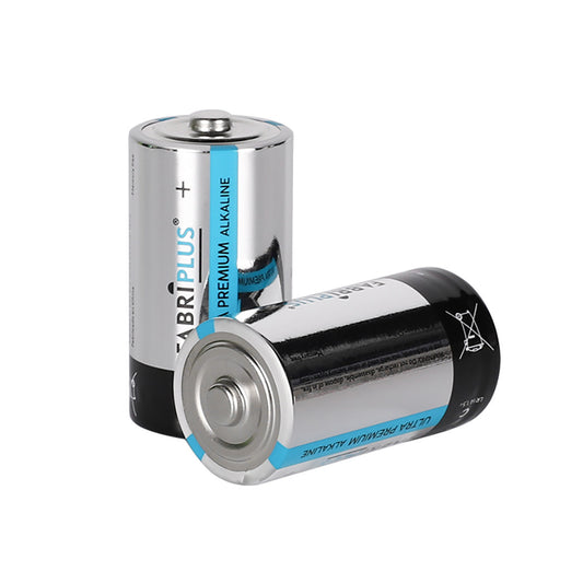 Pilas C fabricado en Zinc y Dióxido de Manganeso color alcalina