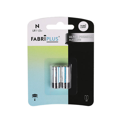 Pilas Alcalinas LR1 Fabriplus / Abrila para dispositivos electrónicos - 1432LR1XXX