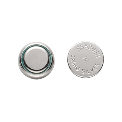 Pila SR626/377 Fabriplus fabricada en Óxido de Plata, color plata, pack de 5