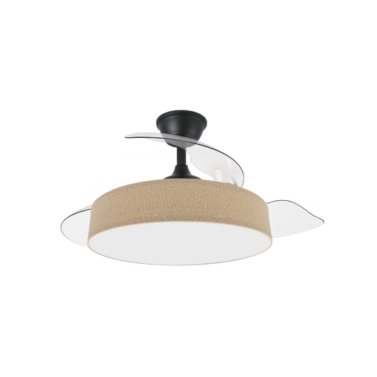 Ventilador de Techo Boga 108 cm con Aspas Retráctiles Fabrilamp - vista principal | Fabrilamp / Abrila · Ref. 264290109