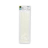 Bridas Util Blancas 4,8x370mm Nylon 66 Fabrilamp - Identidad del producto en bolsa de 100 unidades