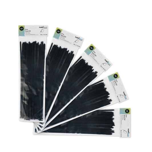 Bridas de Cable Util Negras 4,8x300 mm Bolsa 100 Uds Fabrilamp - vista principal | Fabrilamp / Abrila