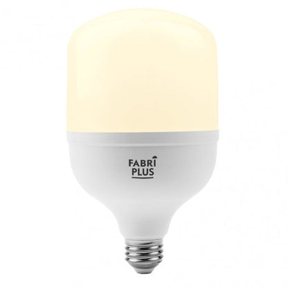 Bombilla LED de Alta Potencia 30W 3000K Fabriplus, vista frontal, E27, luzguru.com