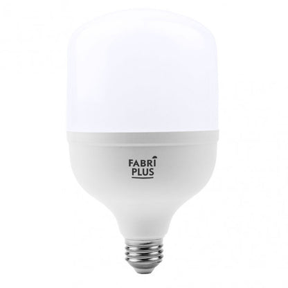 Bombilla LED Alta Potencia 30W 6000K Fabriplus E27, vista frontal.