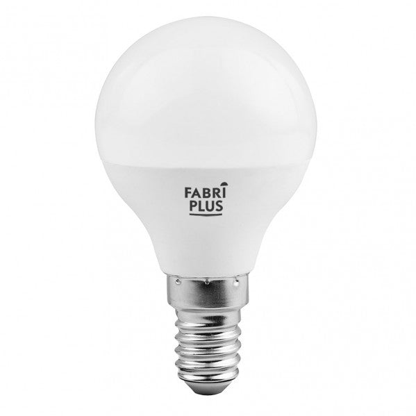 Bombilla Esférica LED Abrila E14 5W 3000K - Detalle