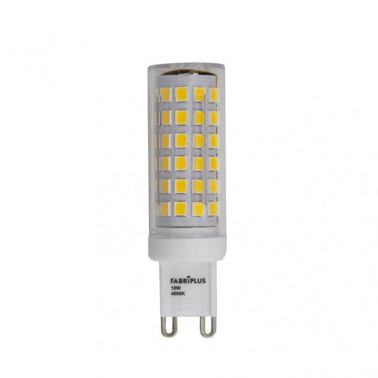 Bombilla LED G9 10W 4000K Abrila 1000lm - Fabrilamp - Vista frontal