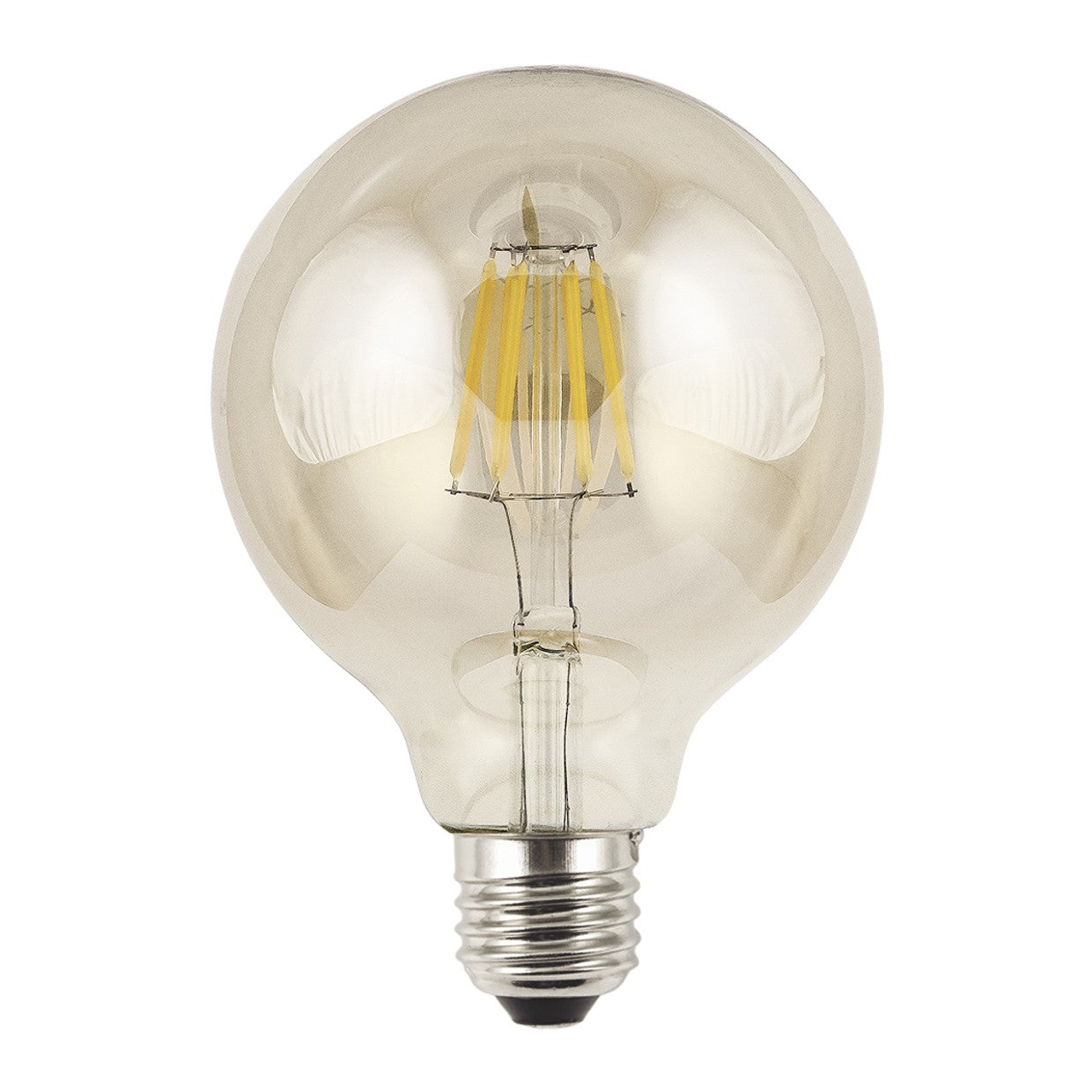 Bombilla LED Globo Ámbar 6W FS0048 AJP / Alemar - luzguru.com