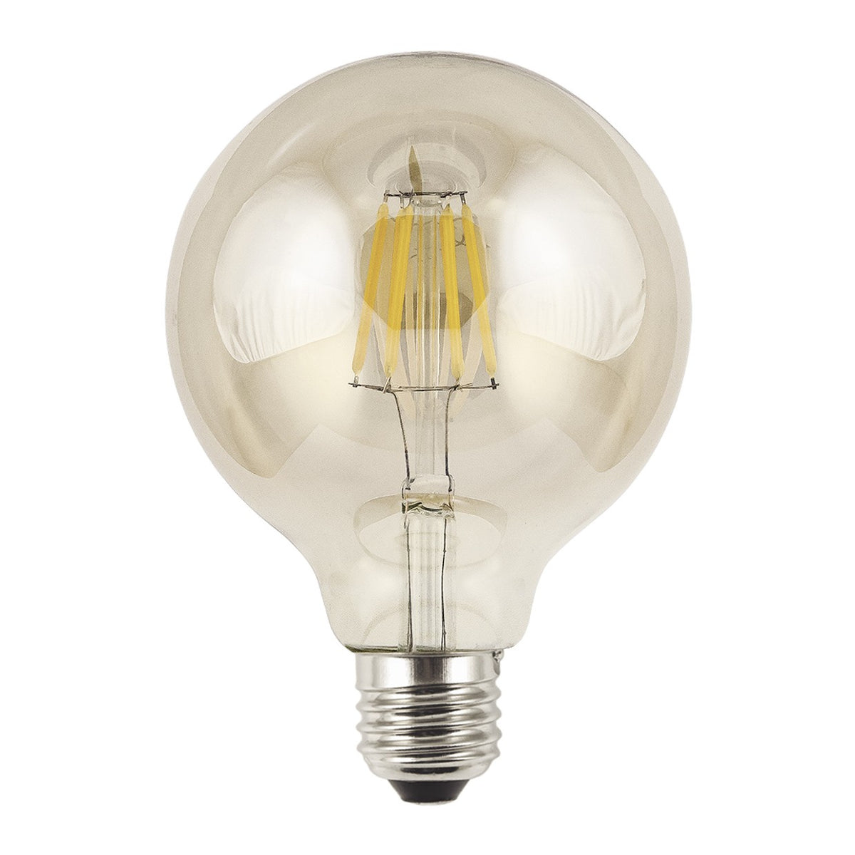 Bombilla LED Globo 6W E-27 Luz Cálida Ámbar Alemar - vista principal | AJP / Alemar