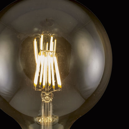 AJP/Alemar FS0048 Bombilla LED Ámbar Cálida 6W E-27 - Medidas
