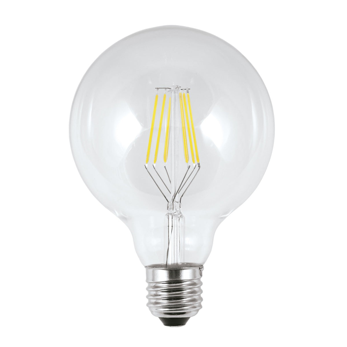 Bombilla LED Globo 6W E-27 Luz Neutra Transparente Alemar - vista principal | AJP / Alemar