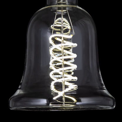 Bombilla LED Campana AJP/Alemar FS0062 8W 4000K: Dimensiones.  Ahorro energético, encendido instantáneo. Luz neutra ideal para tu hogar.
