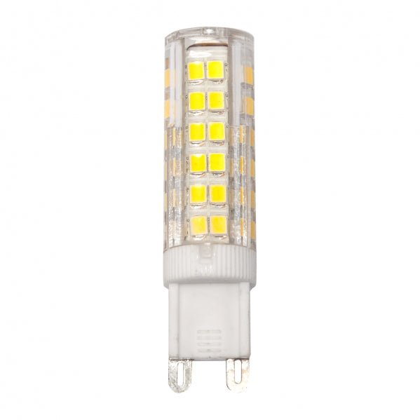 Bombilla LED G9 12W 1200lm 3000K Fabrilamp - Vista frontal