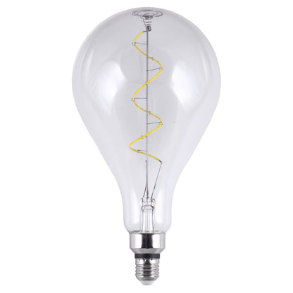 Bombilla LED Gota XL 8W Transparente E27 - AJP / Alemar - FS0059 - luzguru.com