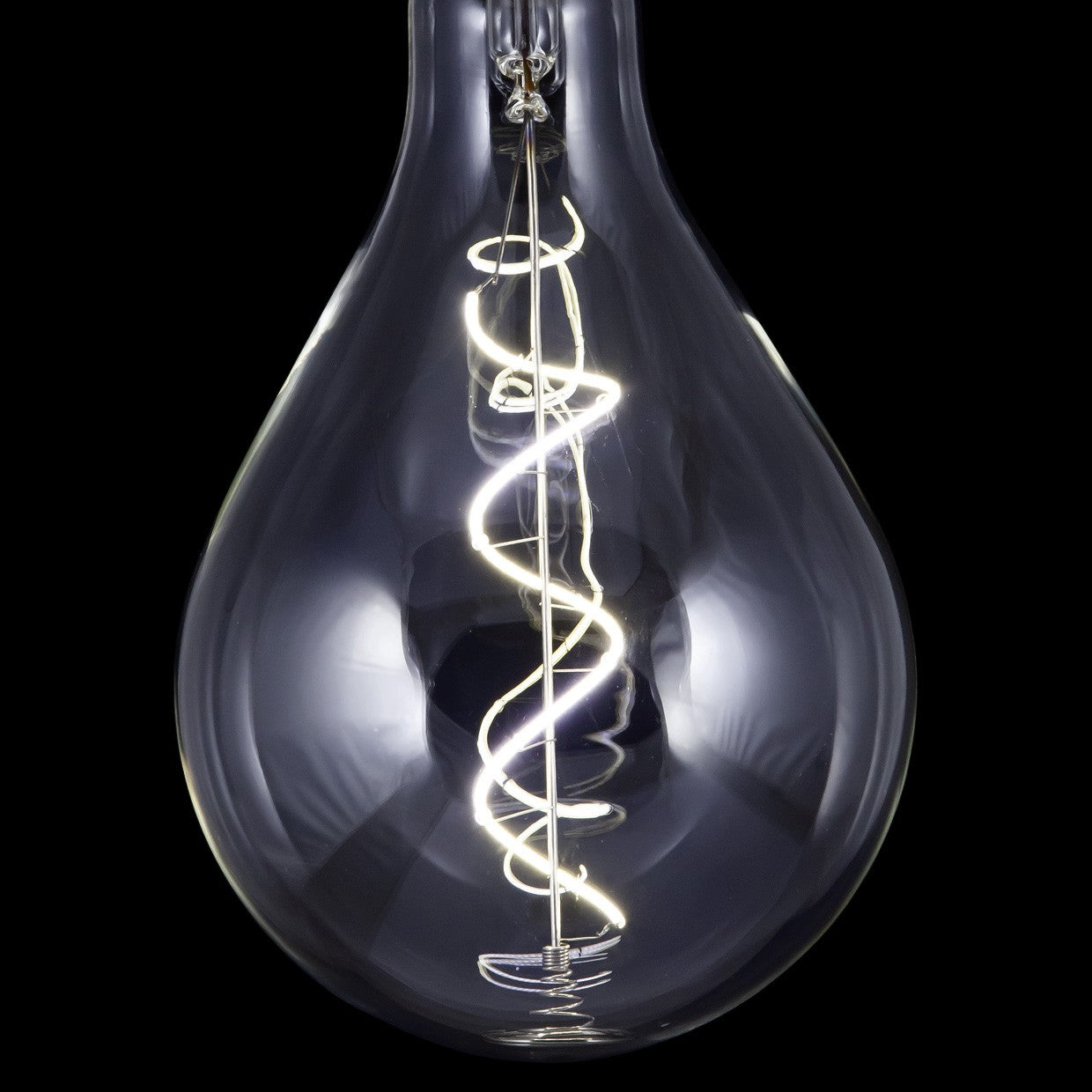 Bombilla LED Gota XL 8W AJP/Alemar (Ref: FS0059) - Medidas.  Iluminación eficiente y elegante de 800 lúmenes, luz neutra 4000K.  luzguru.com
