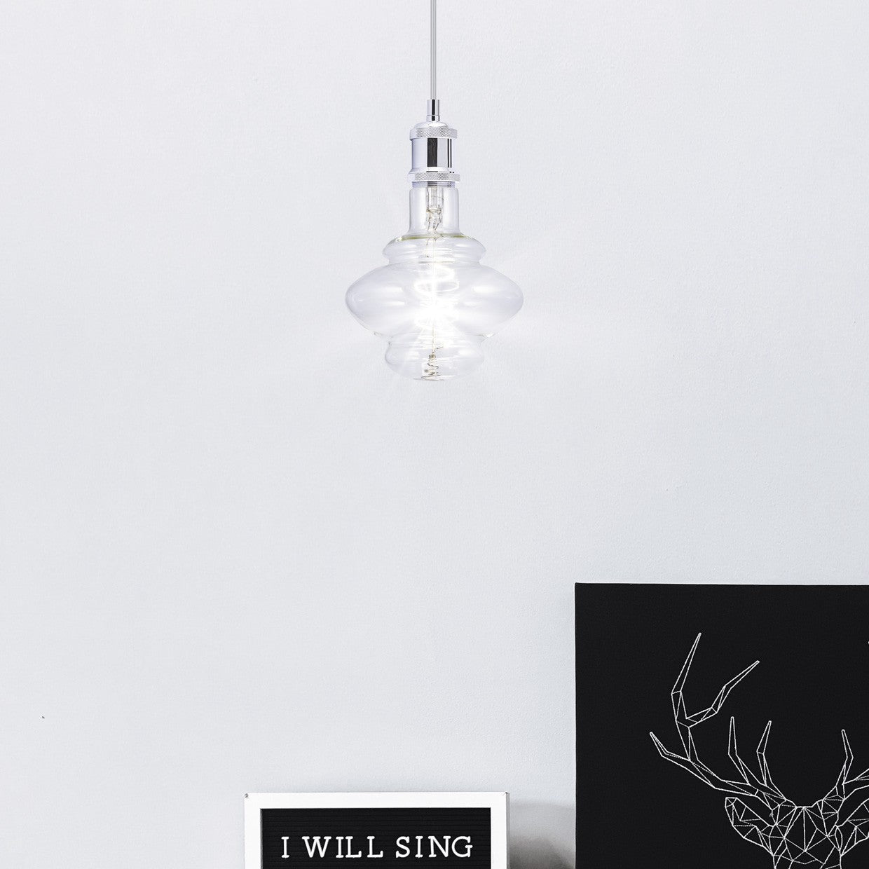 AJP/Alemar FS0055 Bombilla LED Retro XL 8W 4000K - Medidas detalladas.
