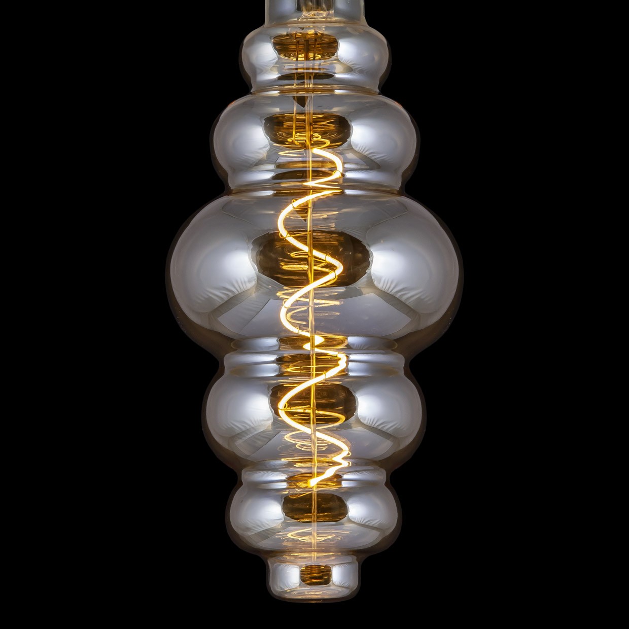 Bombilla LED Vintage Ámbar 8W AJP/Alemar (Ref. FS0060) - Medidas. Iluminación cálida y eficiente para tu hogar. LuzGuru.com
