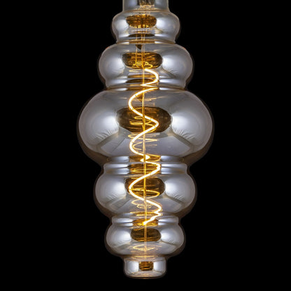 Bombilla LED Vintage Ámbar 8W AJP/Alemar (Ref. FS0060) - Medidas. Iluminación cálida y eficiente para tu hogar. LuzGuru.com
