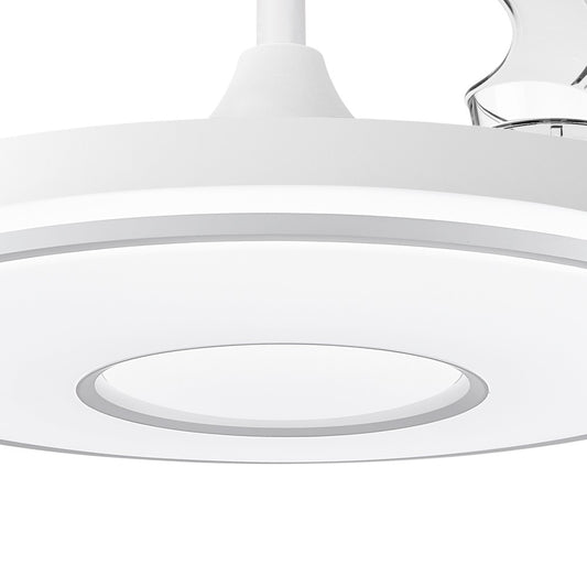 Ventilador Bond fabricado en Hierro y ABS color Blanco