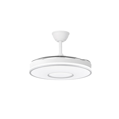 Elegante ventilador con aspas retráctiles ideal para salones