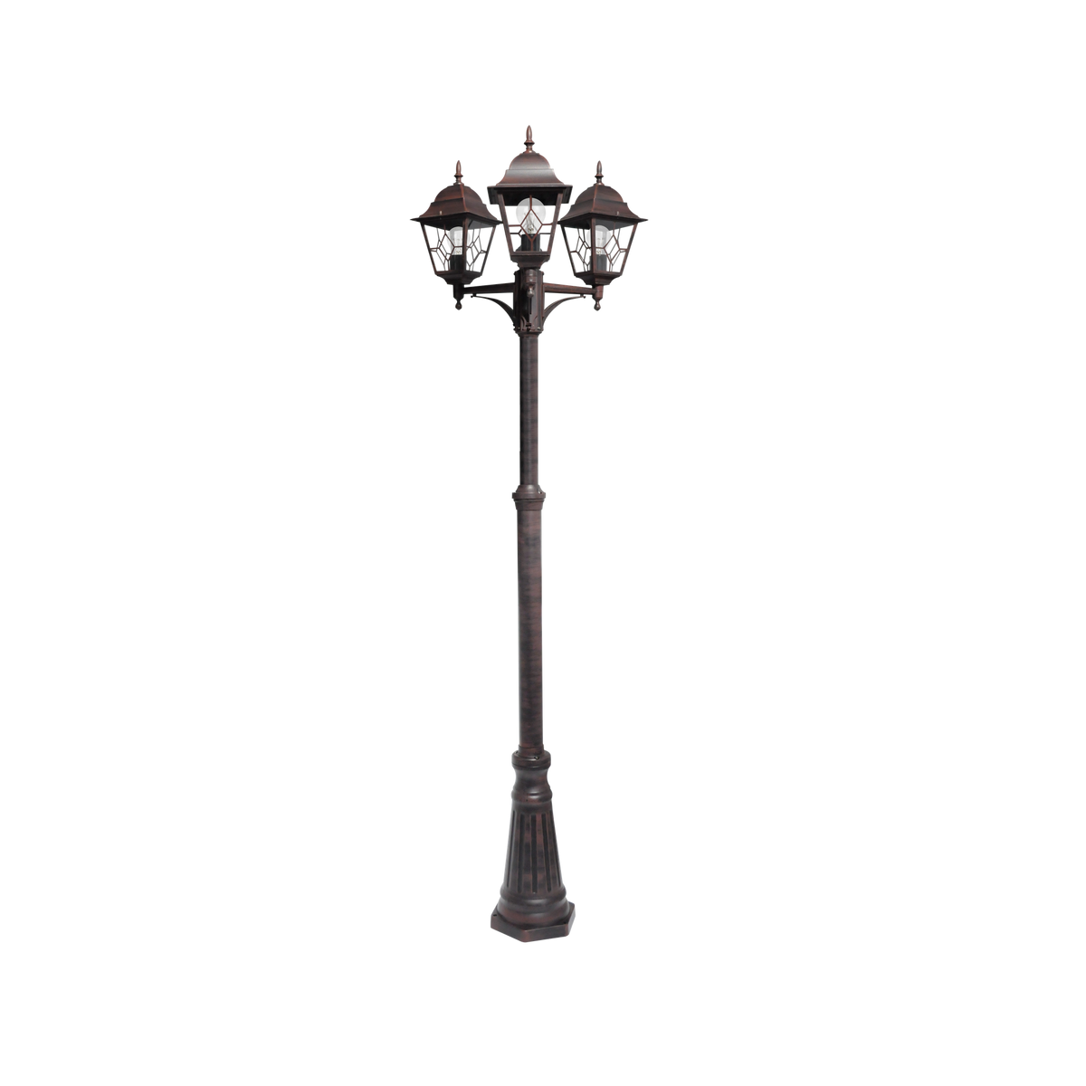 Farola Exterior Bootes 3 Luces E27 228 cm Fabrilamp - vista principal | Fabrilamp / Abrila · Ref. 149343002