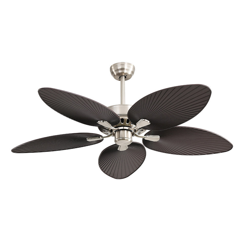 Ventilador de Techo Borasco Niquel/Marrón – vista 4 · Ref. 173191534