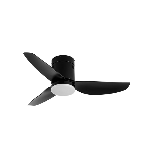 Ventilador de Techo con Luz LED Borax 101 cm Negro Fabrilamp - vista principal | Fabrilamp / Abrila · Ref. 206691309
