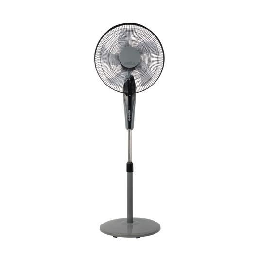 Ventilador de Pie Borlon Negro / Gris – vista principal · Ref. 213941028