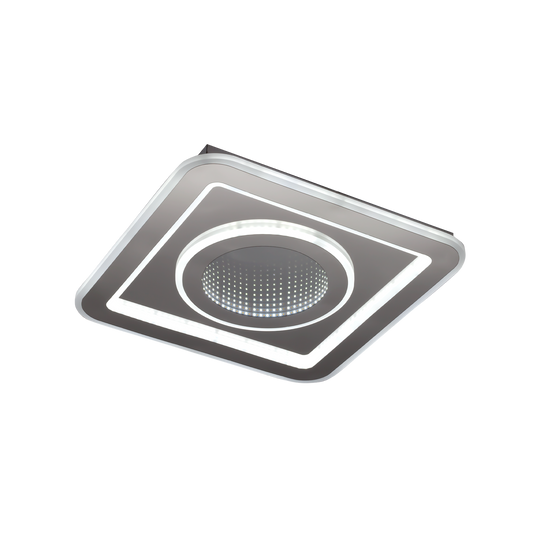 Plafón Moderno LED Bóveda Blanco – vista principal · Ref. 99.SQ1