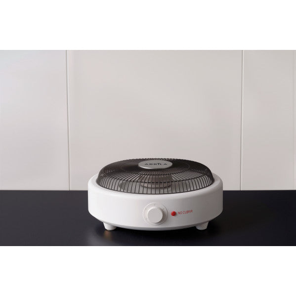 Brasero Eléctrico Perry 900 W Cerámica Blanco y Negro Fabrilamp - imagen 2 | Fabrilamp / Abrila